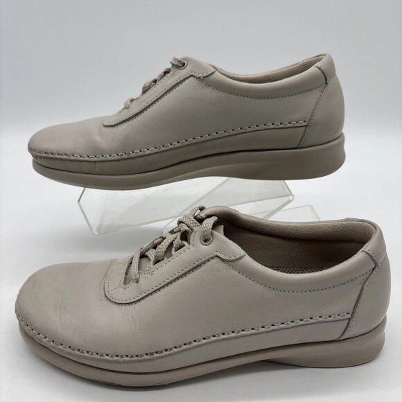 SAS Whisper Tripad Comfort Size 7M US Women’s Shoes Mocha Leather Oxfords - Picture 12 of 12